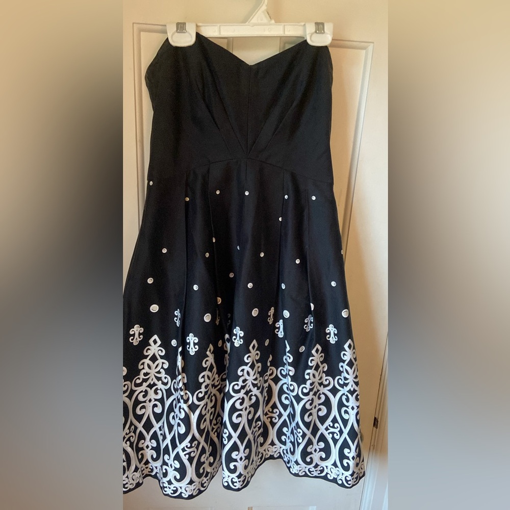 White House Black Market Black Dress